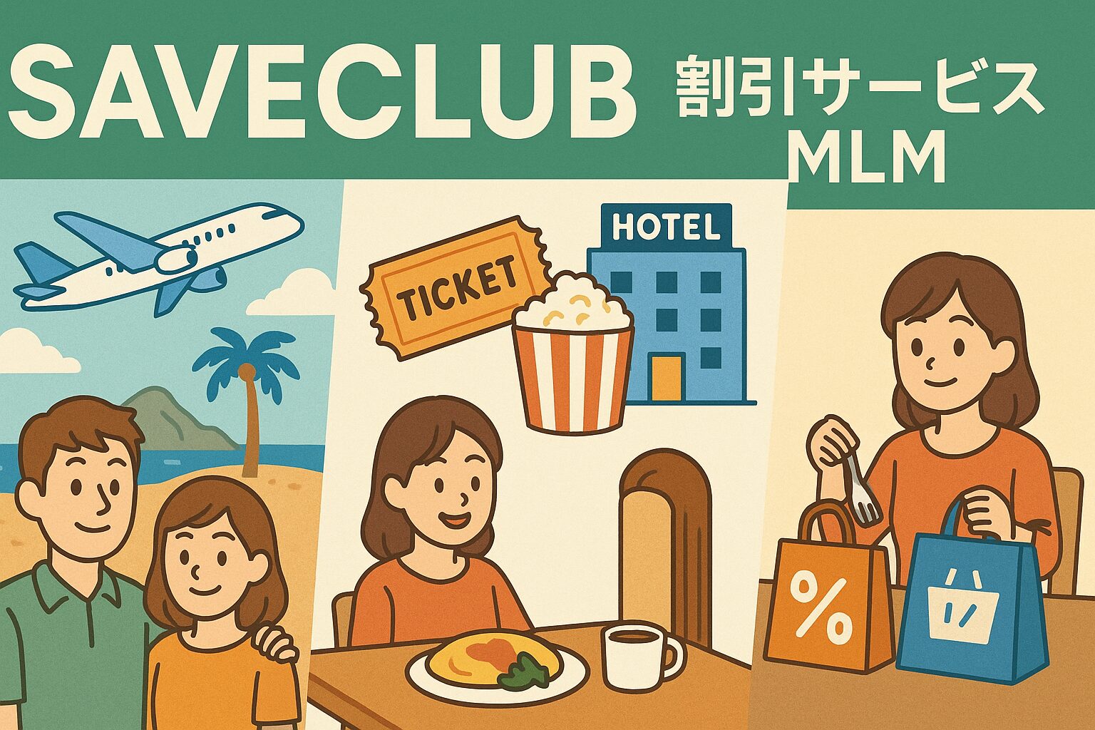 SaveClubは割引サービスMLM